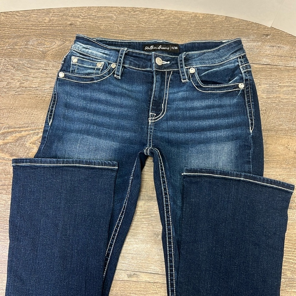 Stella in Dreams Mid Rise Bootcut Jeans